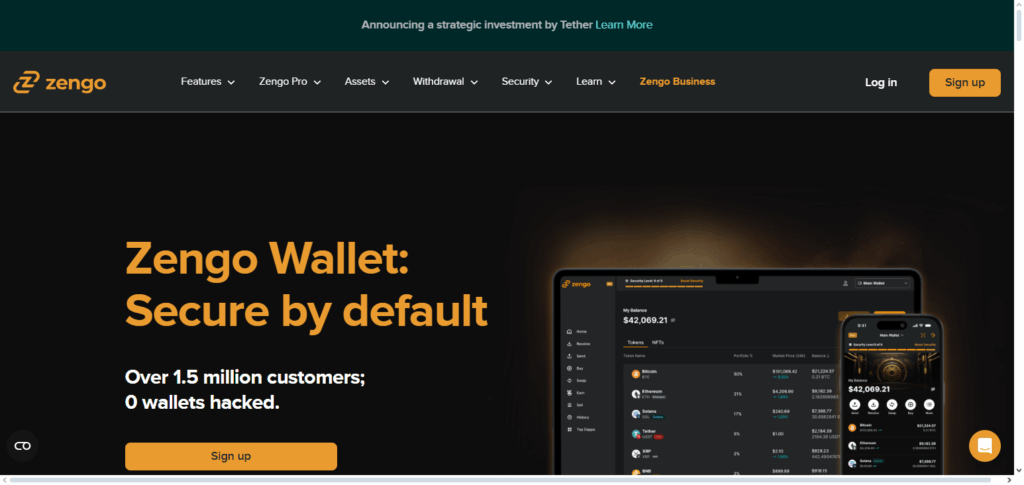 9 Best in Crypto Wallet You Can Open with Just a Phone Number (No Seed Phrase Needed) 2 Zengo