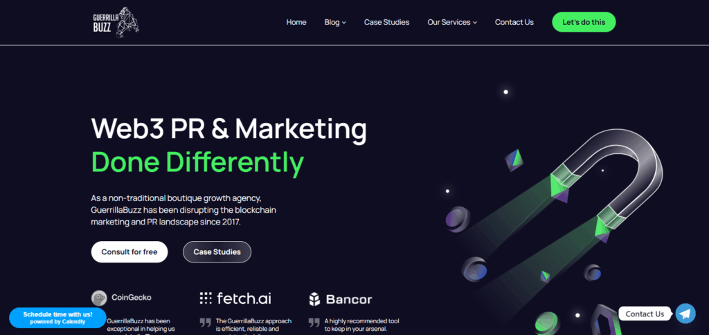 10 Best Web3 Growth Hacking Firms to Boost Your Blockchain Project 5 Guerilla Buzz