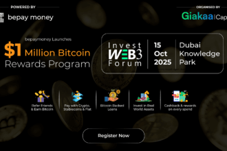 Bepay money to Launch $1 Million Bitcoin Rewards Program at Invest Web3 Forum Dubai 2025